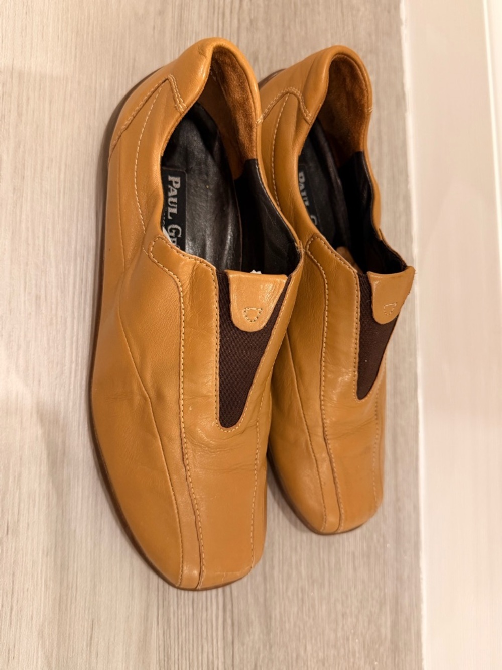 Paul Green Munchen Leather Slip On Women's Driving Loafer Size 7 - Picture 5 of 12